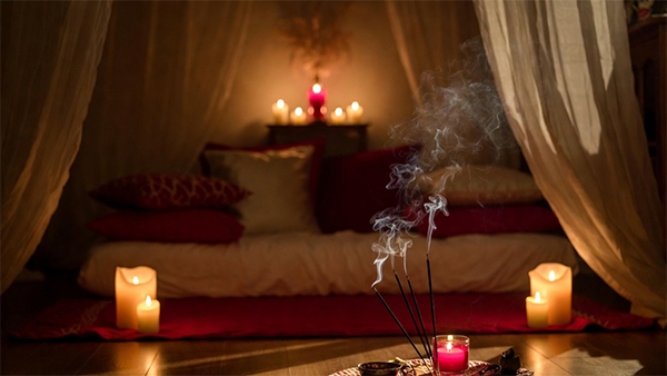 tantra massage sinnliche atmosphaere tantra massage elemente und accessoires
