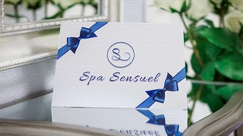 Geschenkgutschein für eine Massage im Spa Sensuel Geschenkgutschein für eine Massage im Spa Sensuel