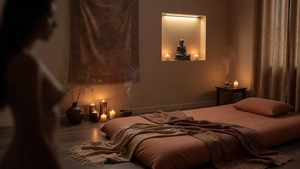 Lingam-Massage: Nachspüren und Ruhe Lingam-Massage: Nachspüren und Ruhe – Integration und Entspannung nach der Session im Spa Sensuel bei Zürich